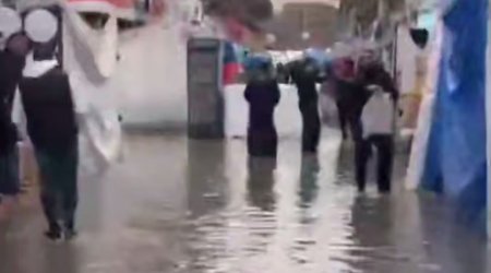 &ldquo;Sədərək&rdquo; ticarət mərkəzini də su basdı &ndash; VİDEO