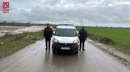 Sürücülərin DİQQƏTİNƏ &ndash; Bu yolda hərəkət məhdudlaşdı &ndash; FOTO