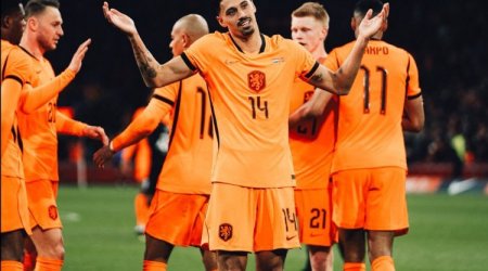 Niderland millisi Norveçə belə qalib gəldi &ndash; VİDEO