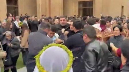 Paşinyanla insidentdən sonra iki nəfər saxlanıldı - VİDEO