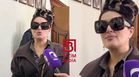 Elzanın vida mərasimindəki geyimi MÜZAKİRƏ OLUNDU - VİDEO