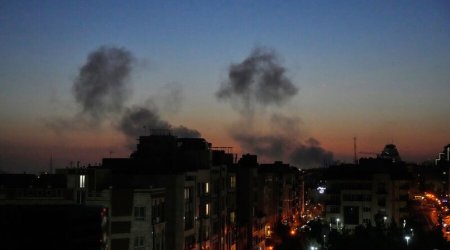 Tehranın bir hissəsi işıqsız qaldı - VİDEO