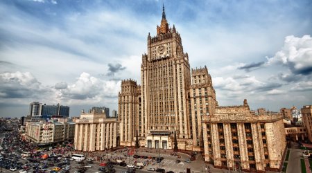 Rusiya XİN Azərbaycana TƏŞƏKKÜR ETDİ