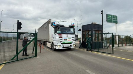 Növbəti humanitar yardım İrana YOLA SALINDI