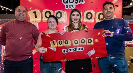 &ldquo;Kontakt&rdquo;da növbəti 100 000 manat uduldu