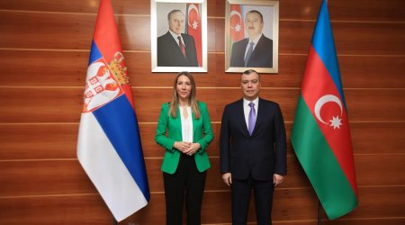 Nazirlikdə görüş: Bu müqavilənin müddəti uzadıldı - FOTO