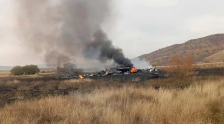 Gürcüstan-Azərbaycan sərhədi yaxınlığındakı təyyarə qəzasına dair YENİ DETALLAR