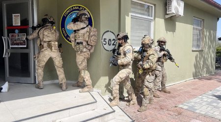 Hərbçilərimizin Türkiyədə təlimi davam edir - FOTO/VİDEO