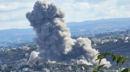 İsrail ordusu Livanda raket qurğusunu məhv etdi - VİDEO