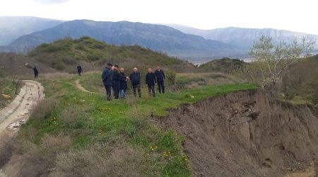 Qusarda güclü yağışların fəsadları aradan qaldırılır - FOTO