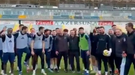 Elvin Nərimandan Messiyə salam göndərdi - VİDEO