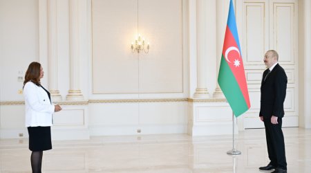 Prezident Kolumbiyanın yeni səfirini qəbul etdi &ndash; FOTO