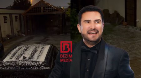 Nadir dolu yağışından sonra villasının vəziyyətini PAYLAŞDI: &ldquo;Bu, dəhşətdir&hellip;&rdquo; - VİDEO