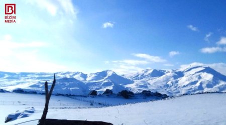 Quba və Qusarın bu ərazilərinə qar yağıb &ndash; FOTO