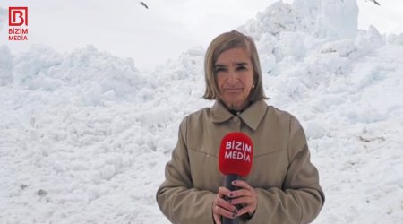 3 metrlik qarla MÜBARİZƏ &ndash; Quba-Xınalıq yolu nə vaxt AÇILACAQ? &ndash; VİDEO