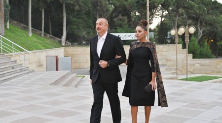 Prezidentlə xanımı Antalyada tədbirdə iştirak edir