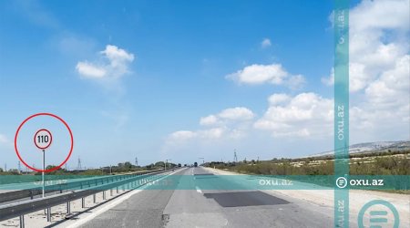 Bakı-Qazax yolundan ŞİKAYƏT: "110-luq yolda aşağı sürətlə radara düşürük"