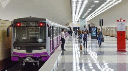 Metronun fəaliyyəti 15.00-da BƏRPA OLUNACAQ