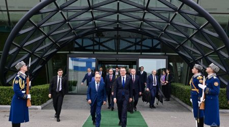 Latviya Prezidentinin Azərbaycana səfəri başa çatdı - FOTO