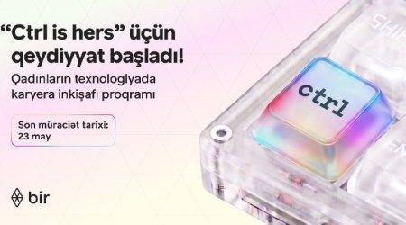 Texnologiyada qadın gücü: Bir “Ctrl is hers” proqramına start verdi