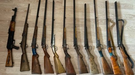 Qanunsuz saxlanılan silahlar AŞKARLANDI