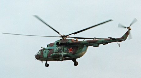 Rusiya helikopteri vuruldu - FOTO/VİDEO