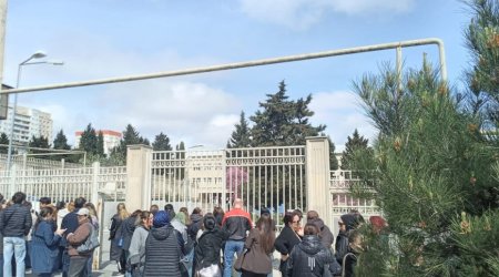 Bakıda 9-cu siniflərin buraxılış imtahanında İNSİDENT
