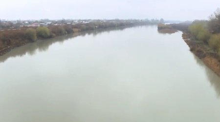 Kür çayının aşağı axınına suyun buraxılmasına BAŞLANILDI