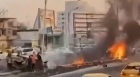 İraqda sementdaşıyan maşın onlarla insanın ölümünə səbəb oldu - VİDEO