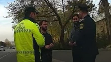 Həm özlərinin, həm də sürücülərin həyatını riskə atdılar &ndash; ANBAAN VİDEO