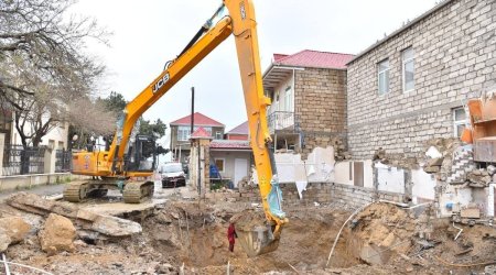 Keşlədə su basan evlərin sakinlərinə maddi yardım VERİLƏCƏK