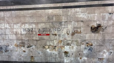 &ldquo;Həzi Aslanov&rdquo; stansiyasındakı su sızmaları ilə bağlı RƏSMİ AÇIQLAMA &ndash; FOTO