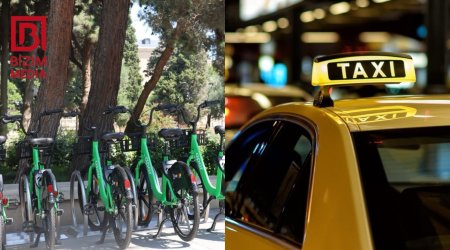 Bir kilometr üçün eyni QİYMƏT &ndash; Velo, yoxsa taksi daha sərfəlidir?