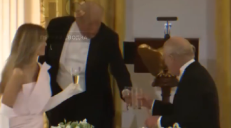 Trampdan Britaniya kralına: &ldquo;Biz olmasaydıq, indi hamınız alman dilində danışırdınız&rdquo; - VİDEO