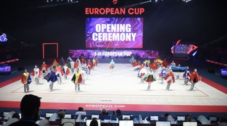 Bakıda Avropa Kubokunun açılış mərasimi oldu