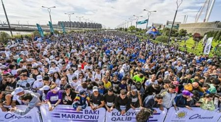 XİN əməkdaşları "Bakı Marafonu 2026"da iştirak ediblər