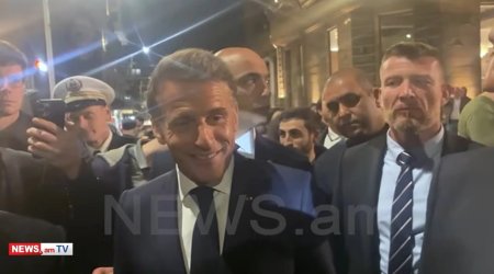 Makron Bricitin niyə Ermənistana gəlmədiyini açıqladı - VİDEO