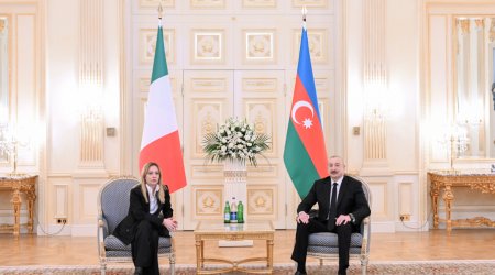 İlham Əliyev və Ciorcia Meloni mətbuata bəyanatlarla ÇIXIŞ EDİRLƏR