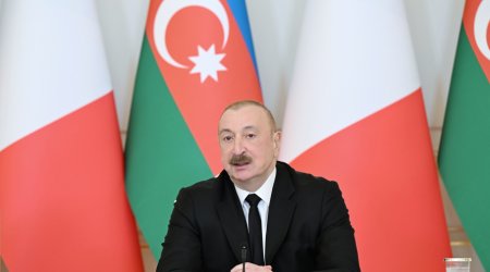 Prezident İtaliyanın Qarabağ və Şərqi Zəngəzurdakı layihələrindən DANIŞDI