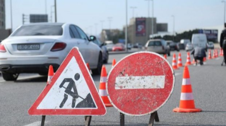 Sürücülərin DİQQƏTİNƏ: Bu küçədə yollar 3 gün bağlı olacaq - FOTO
