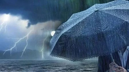 FAKTİKİ HAVA: Bəzi yerlərdə şimşək çaxır, Şahdağa qar yağır