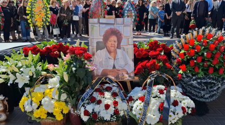 Valentina Antonenko ilə vida mərasimi keçirildi &ndash; FOTO