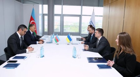 Azərbaycanla Ukrayna arasında Anlaşma Memorandumu imzalandı - FOTO