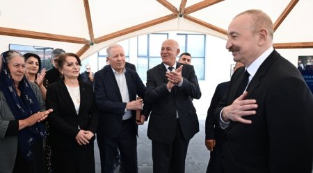 Bu yolun ondan yuxarı standartları yoxdur - Prezident