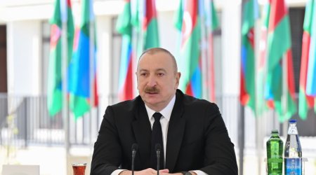 Dünya mediası İlham Əliyevin Zəngilanda çıxışı zamanı verdiyi mesajlardan yazır - FOTO