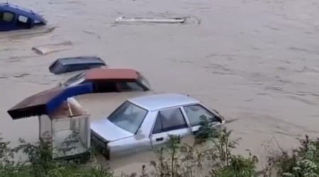 Samsun şəhərini su basdı: Yaralananlar var &ndash; ANBAAN VİDEO