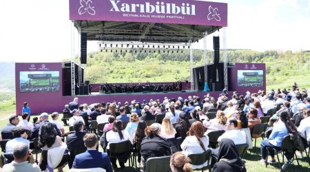 Şuşada &ldquo;Xarıbülbül&rdquo; Beynəlxalq Musiqi Festivalı başladı&ndash; FOTO - VİDEO