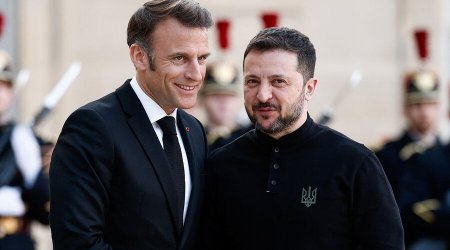 Ukraynada raket qıtlığı: Zelenski Makrondan kömək istədi