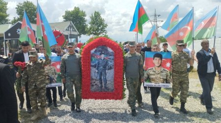 Birinci Qarabağ müharibəsinin daha bir itkin şəhidi dəfn edildi &ndash; FOTO