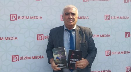 Şair İmran Güllübulaqlının kitabları təqdim olundu - FOTO